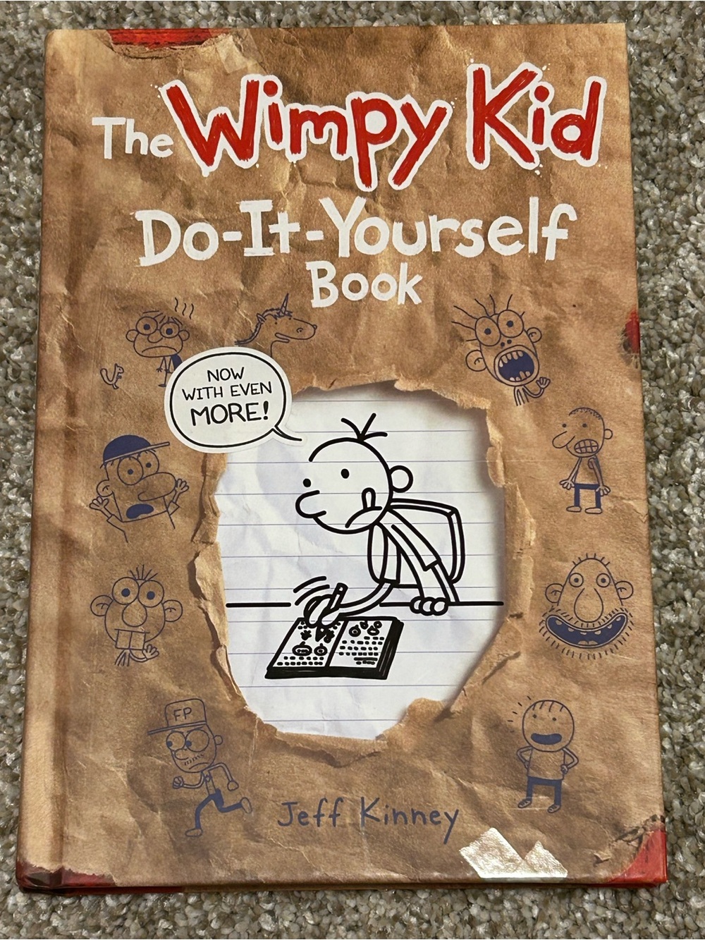 New! The Wimpy Kid Do-It-Yourself Book, 224 pages of fun 🤩